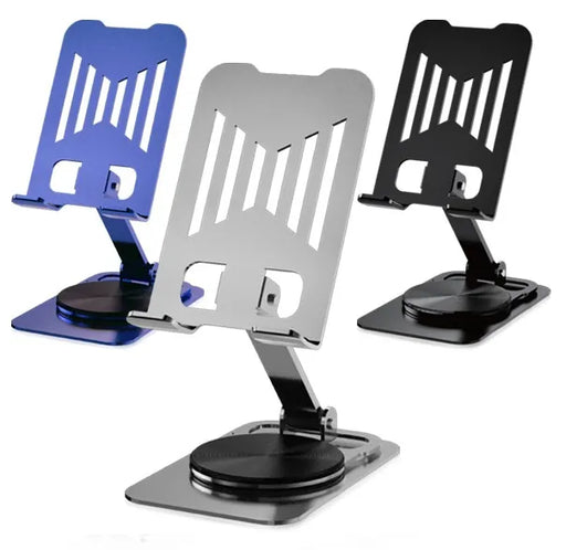 2047-דוק | “דוק” מעמד גדול לסמארטפון וטאבלט| מעמד גדול לסמארטפון טאבלט מתקפל עשוי מתכת בסיס 360 מעלות | KR9221 • הולד
מעמד שולחני לטלפון
מעמד שולחני מתקפל לטלפון סלולרי