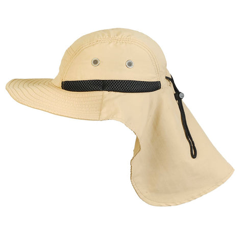 כובע קנדה 9425 | כובע רחב שוליים עם מגן עורף | כובע סהרה 
