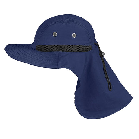 כובע קנדה 9425 | כובע רחב שוליים עם מגן עורף | כובע סהרה