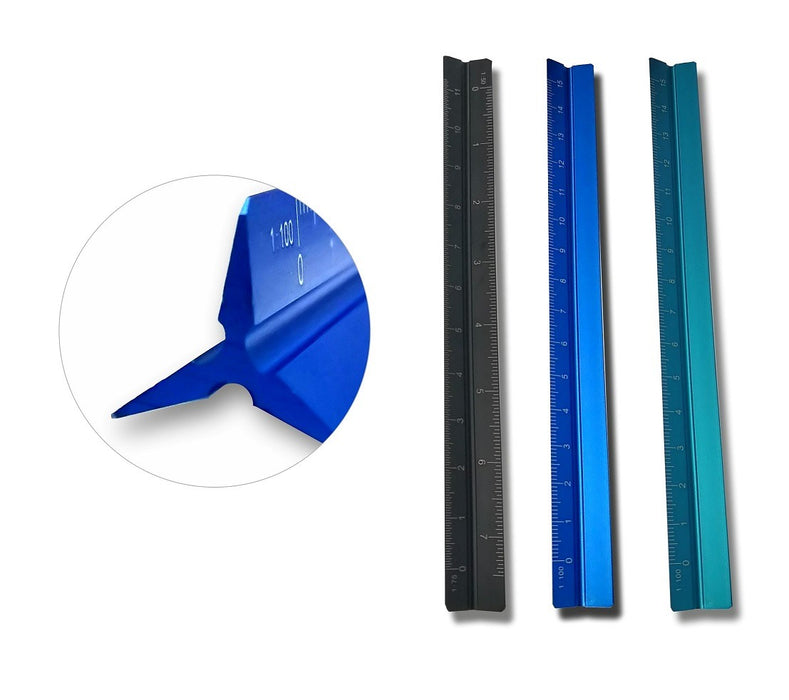 סרגל אדריכלים | סרגל ממתכת | סרגל קנה מידה 