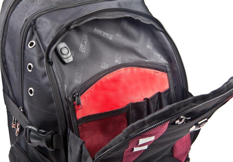 תיקי גב סוויס תיק גב SWISS GLOBAL BAG    דגם150102-3-4 ELITE