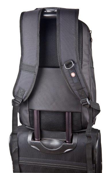 תיקי גב סוויס פיוז'ן תיק גב/ יד  SWISS GLOBAL BAG    דגם 150108-7 SWISS FUSION