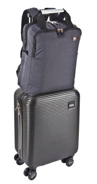 תיקי גב סוויס - תיק צד סוויס תיק גב/ יד  SWISS GLOBAL BAG  בייס  דגם 150110-2 SWISS BASE 