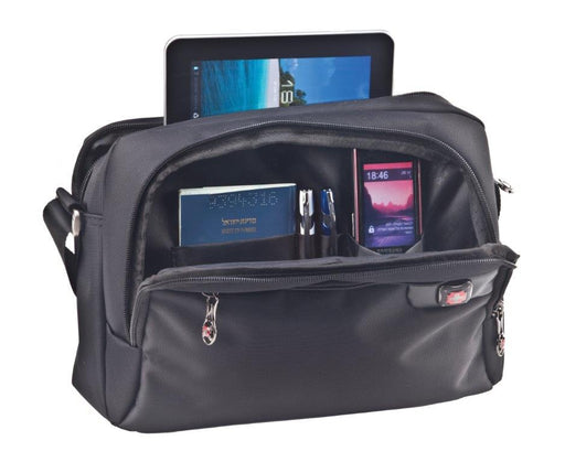 תיקי גב סוויס - תיק צד סוויס   פרסונל תיק צד  SWISS GLOBAL BAG    דגם   1501213-4 S-TECK H-TECH