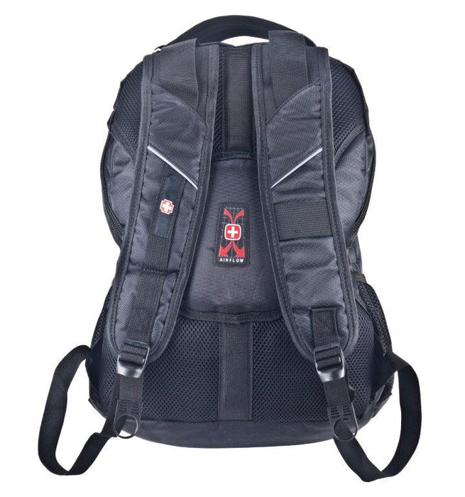 תיקי גב סוויס - תיק צד סוויס תיק גב SWISS GLOBAL BAG  סטאטוס  דגם 1501224 STATUS