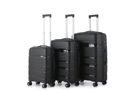 מזוודות קשיחות עשויות PP דגם GLOBAL