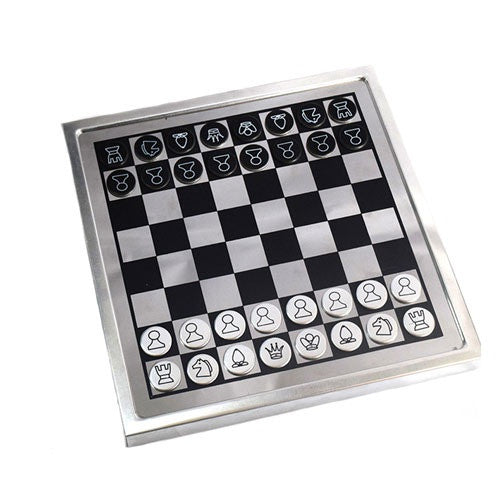 שח מט דמקה אלומיניום 25X25 ס"מ