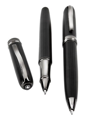 סט עטים יוקרתי-  SWISS TOCHINO עט רולר עט כדורי + מילויים תואמים