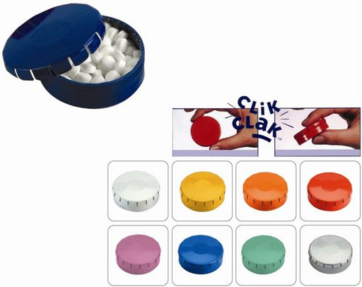 GT2105  קופסת סוכריות -ארקה | סוכריות ממותגות בקופסת פח | קופסת פח ממותגת עם סוכריות 