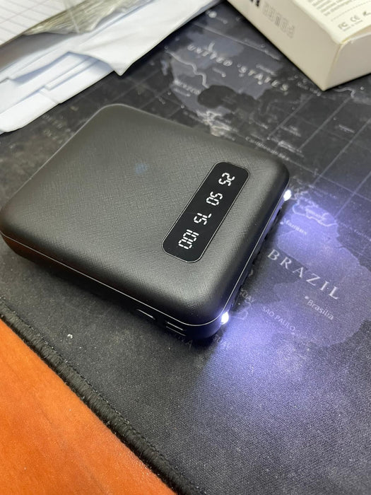 פאוור בנק עם כבלים ממותג דגם ny-37800, נפח 8000mah