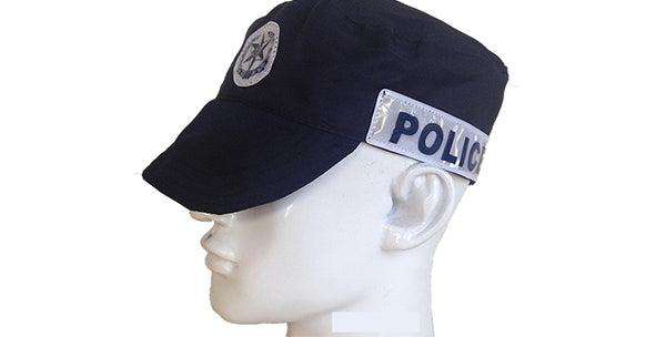 כובע ביטחון, כובע, משטרה כובע זיהוי מג”ב כחול משטרה