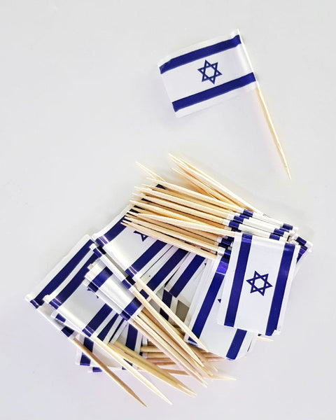 קיסמים דגל ישראל | קיסם דגל ישראל