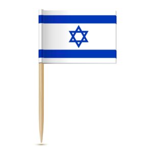 קיסמים דגל ישראל | קיסם דגל ישראל