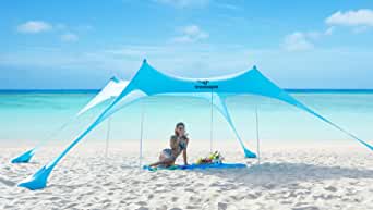 TX1466 סוויטה - אוהל חוף איכותי | אוהל גזיבו צליה – קליסטו | צליה צילייה | ציליה לים PLAYA פרו פלאיה | ציליית חוף בד לייקרה 3X3 מטר