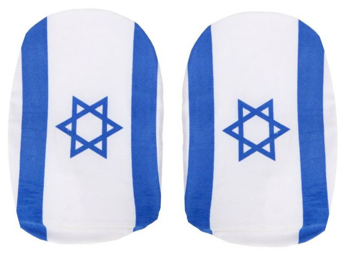 זוג דגלים למראות הרכב, מיוחד ליום העצמאות