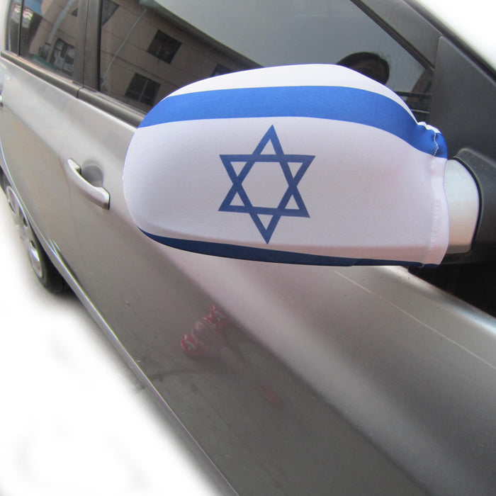 זוג דגלים למראות הרכב, מיוחד ליום העצמאות