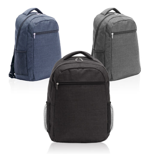 תיק גב מרופד | וושינגטון תיק גב אופנתי למחשב נייד | תיק גב ממותג