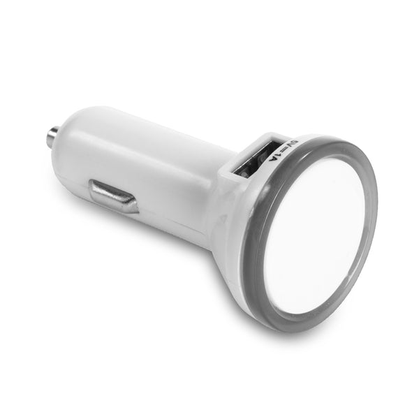 מטען USB למצת הרכב עם תאורה