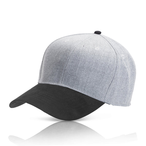 כובע דרייפיט - כובע מצחייה עם הדפס לוגו כובע עם לוגו כובע לפרסום כובע כותנה מקס כובע אופנתי עשוי בד מלאנז' יוקרתי, כובע מצחיה ישרה Ombre OM6121