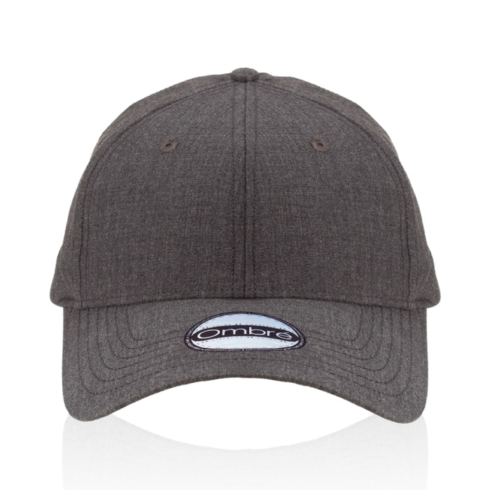 OM6150 • וינס כובע מצחייה 6 פאנל | כובע מצחיה מעוצב | כובע לרקמה מעוצב | ולנסיה כובע מצחייה 6 פאנל