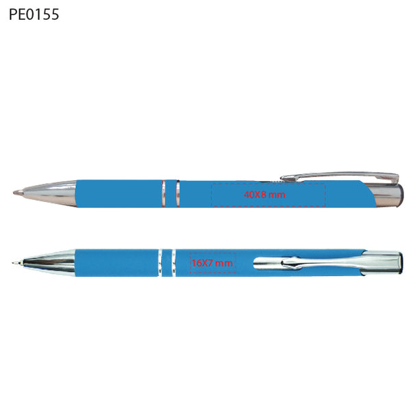 מק"ט: PE0155 עט כדורי – טרנד סילק עט כדורי WAVE | עטי מתכת ממותגים | עטים לתערוכות ממתכת | עטי מתכת לפרסום | עט ג'ל ממותג | עט כדורי , גוף מתכת , גימור גומי ממותג | עט ג'ל ממתכת ממותג