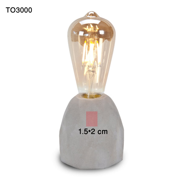 מנורה מעוצבת עם נורת LED