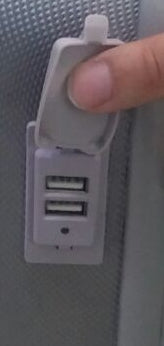 סט מזוודות חכמות עם זוג יציאות USB דגם דרימלנדר