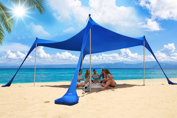 TX1466 סוויטה - אוהל חוף איכותי | אוהל גזיבו צליה – קליסטו | צליה צילייה | ציליה לים PLAYA פרו פלאיה | ציליית חוף בד לייקרה 3X3 מטר