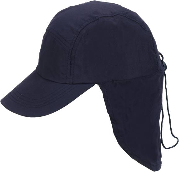 כובע ליגיונר | כובע עם הגנה לעורף | כובע תאילנדי | TX1577 כובע מיקרופייבר עם הגנה לעורף – בלאג’יו