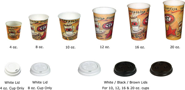 כוס חד פעמי - כוסות קרטון - כוסות נייר ממותגות | כוסות חד פעמיות ממותגות | כו חד פעמית ממותגת |