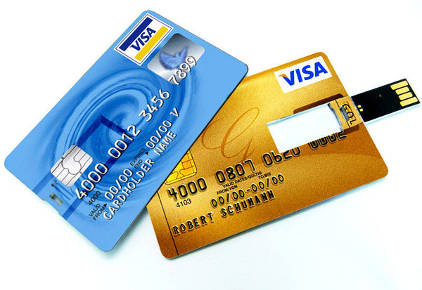 דגם קרדיטקארד - זיכרון נייד כרטיס אשראי