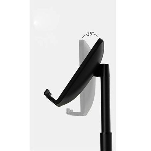 מעמד שולחני מתכתי מהודר מתכוונן לטלפונן נייד וטאבלט