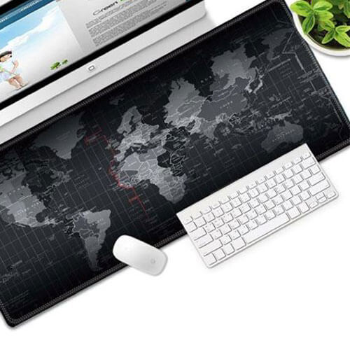 MAPPAD מק"ט 8088  משטח לעכבר מפת עולם  פד עכבר מפת עולם