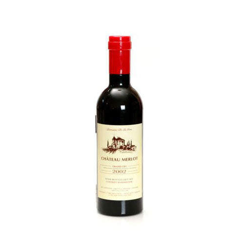 מארז אביזרי יין במעמד בצורת בקבוק | אבזרים ליין בבקבוק יין